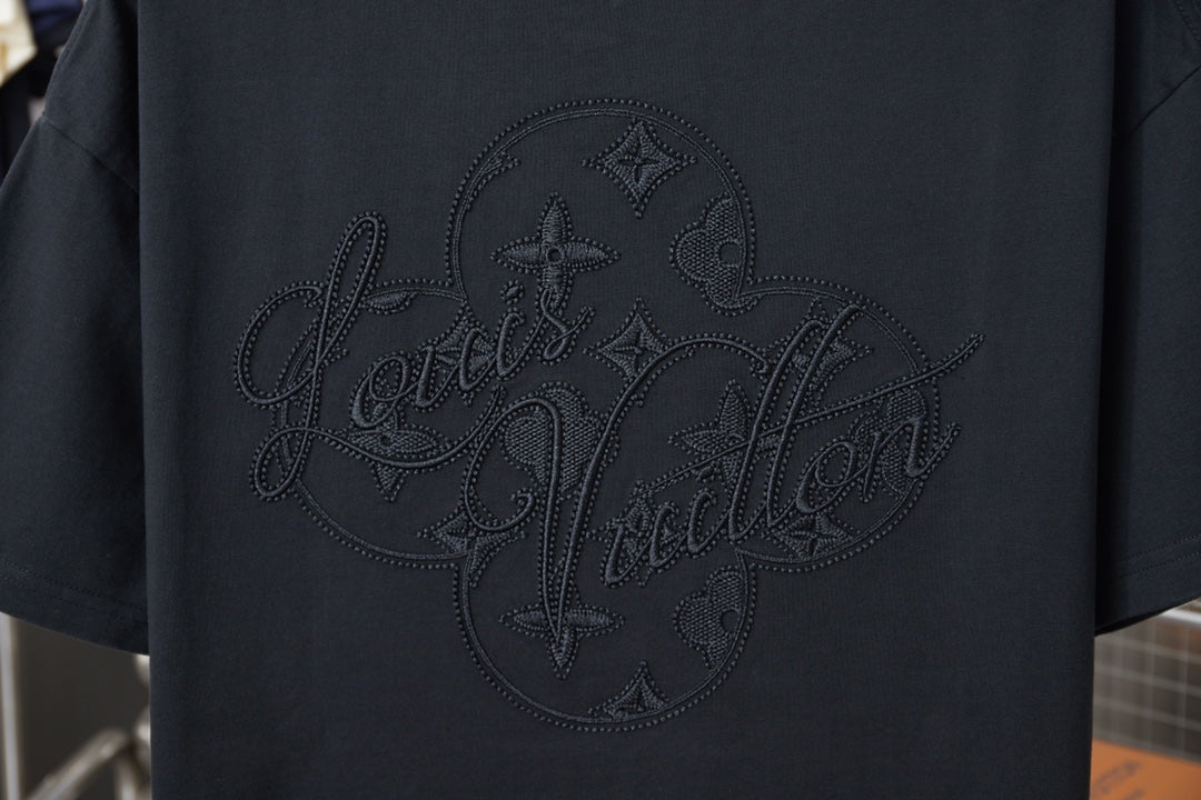 260428 New high-quality everyday-style embroidered T-shirt