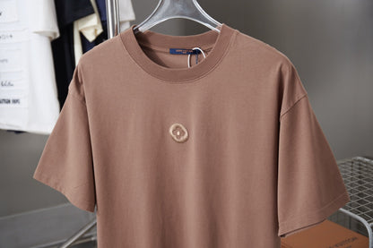 260428 New high-quality everyday-style embroidered T-shirt