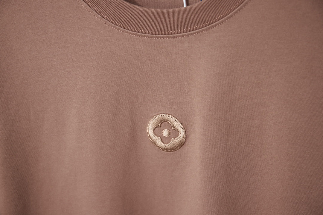 260428 New high-quality everyday-style embroidered T-shirt