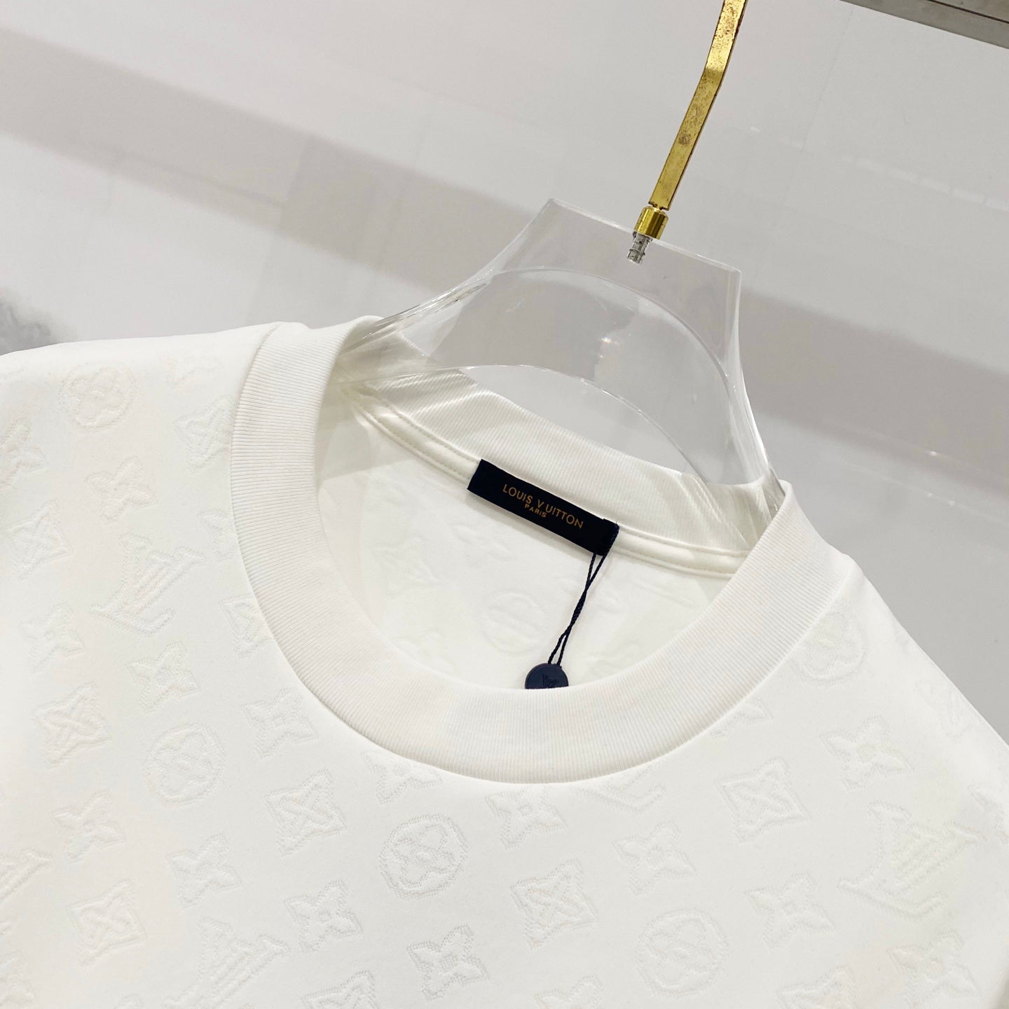 260428 New high-quality textured jacquard pocket T-shirt