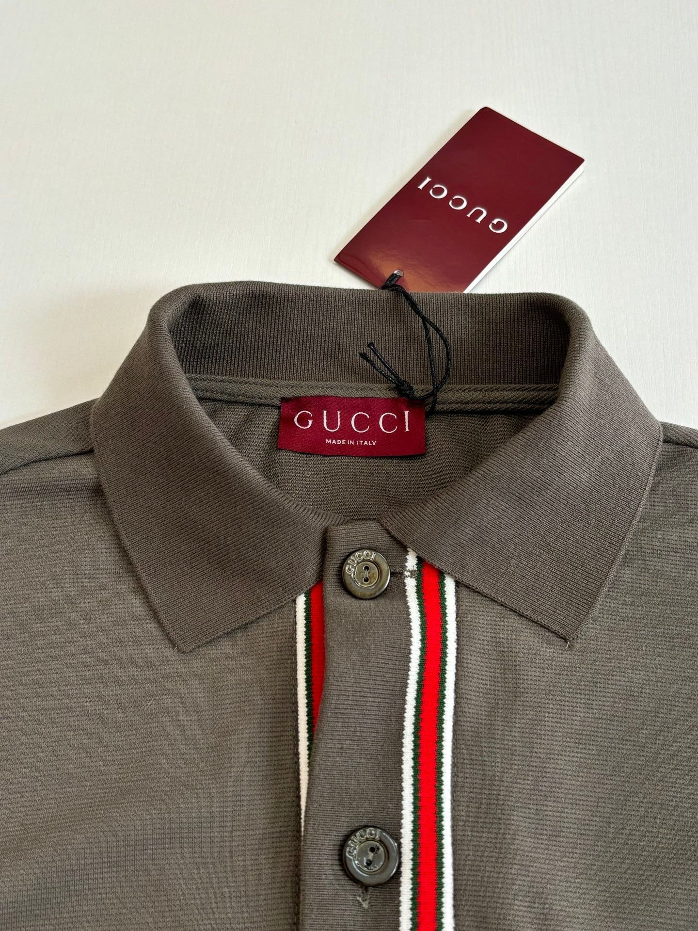 260428 New high-quality cotton striped contrast woven tie letter POLO set