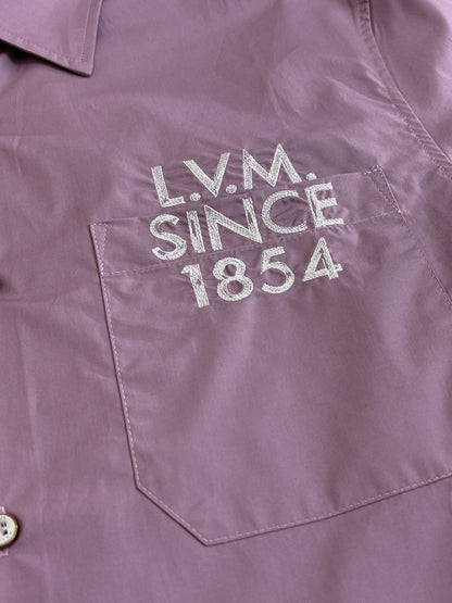 260428 New high-quality letter-stitched short-sleeved collar shirt