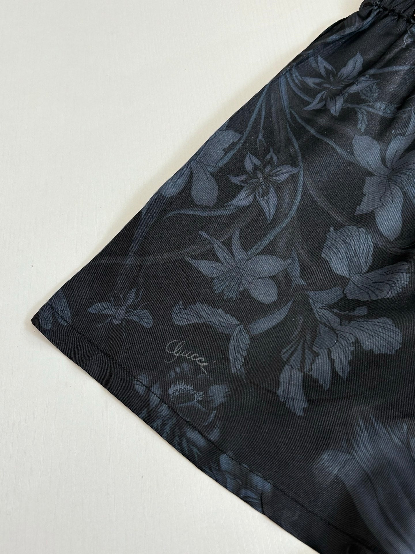 260428 New high-quality butterfly flower printed full-pattern brocade short pants set