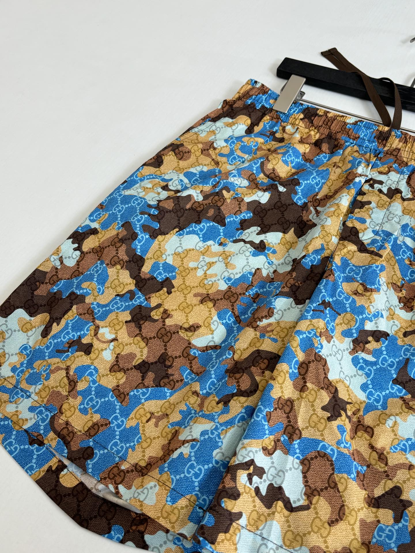 260428 New high-quality color-matched full-print short pants set