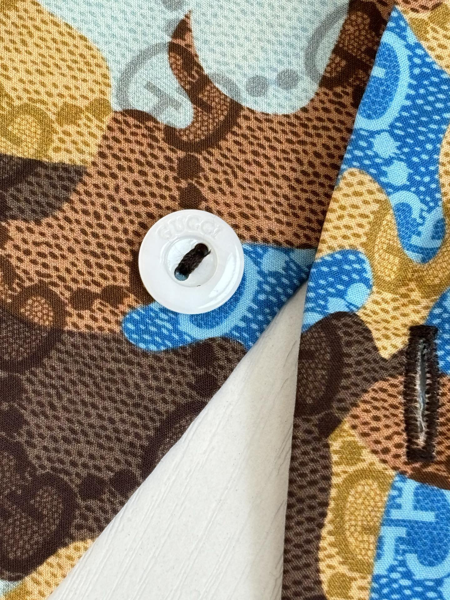 260428 New high-quality color-matched full-print short-sleeved shirt set