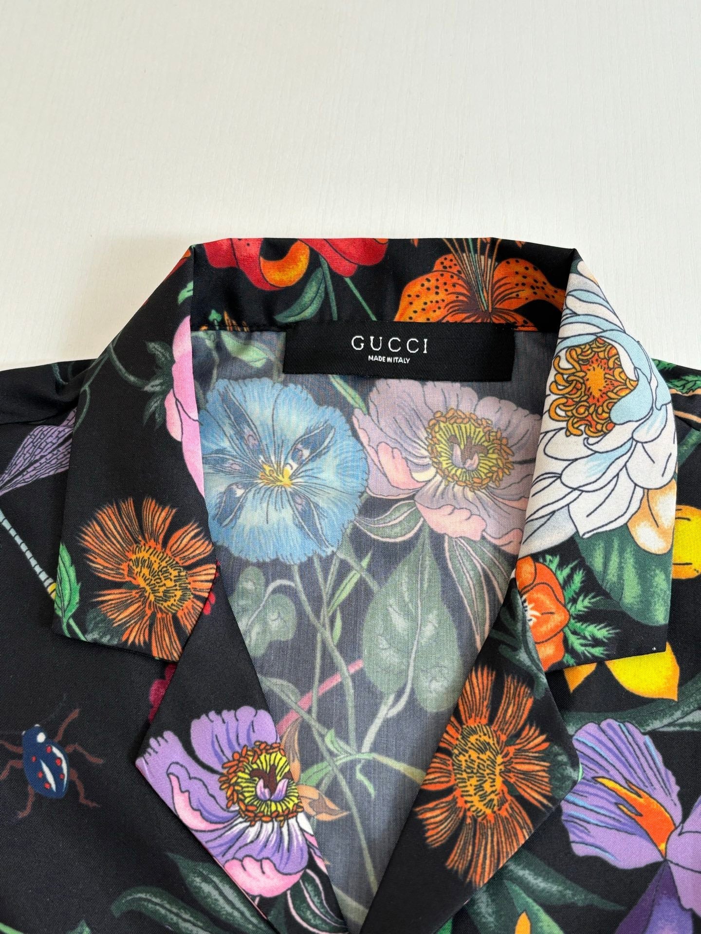 260428 New high-quality floral-printed chiffon short-sleeved shirt set with full printing
