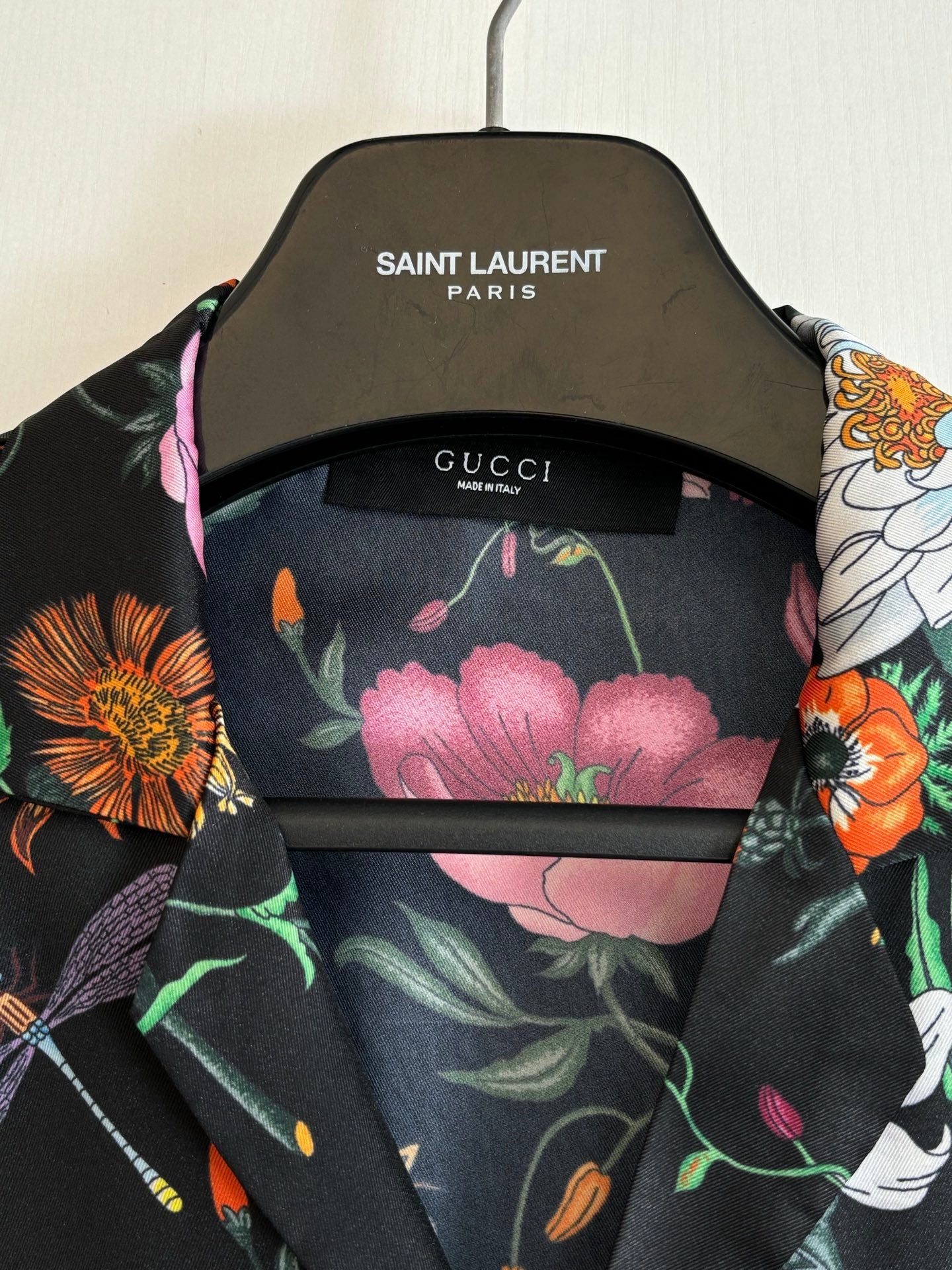 260428 New high-quality floral-printed chiffon long-sleeved shirt with full printing