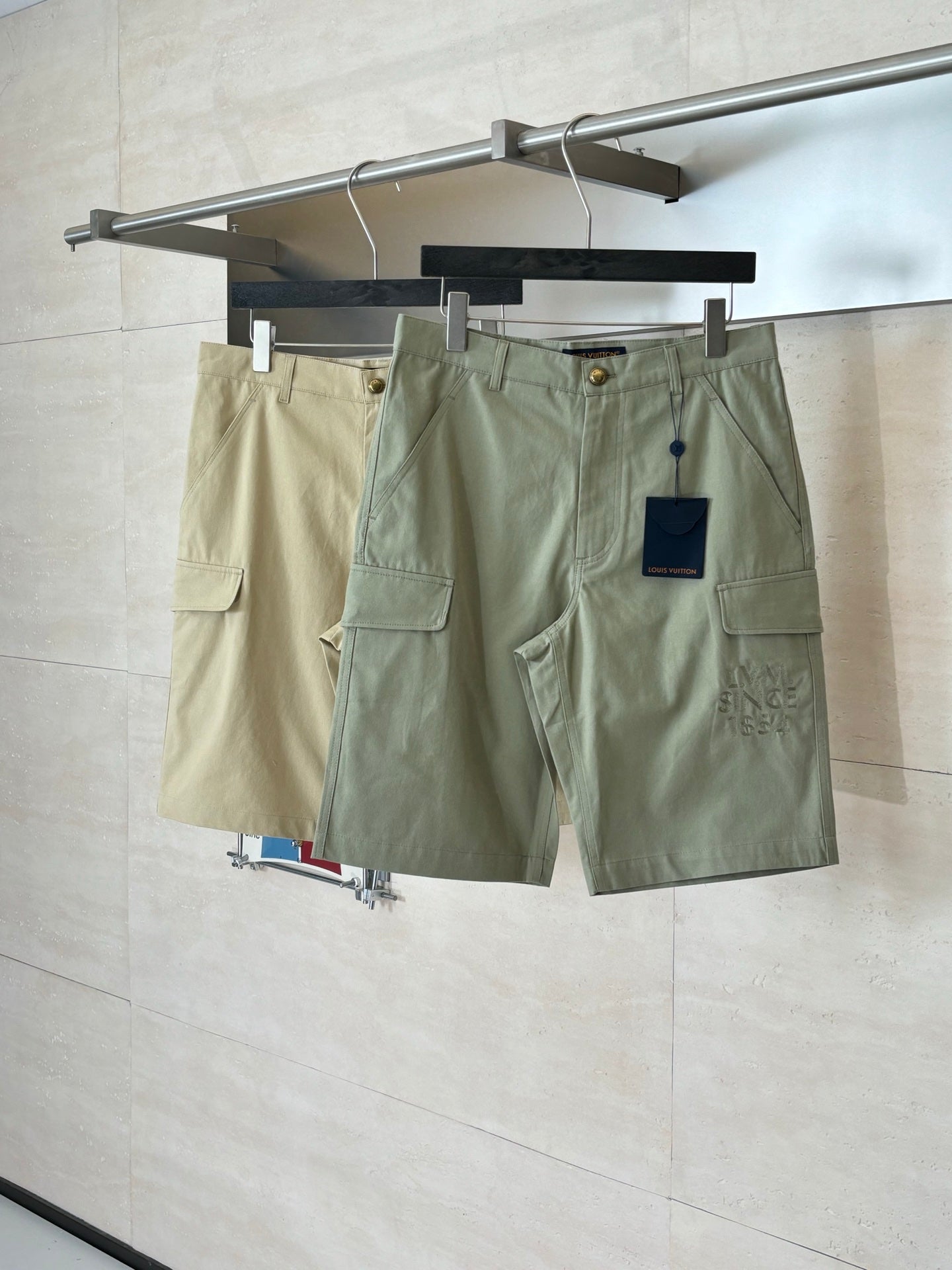 260428 New high-quality letter-stitched embroidery workwear shorts