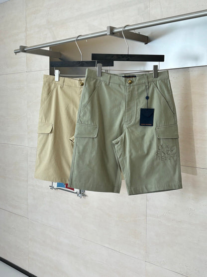 260428 New high-quality letter-stitched embroidery workwear shorts