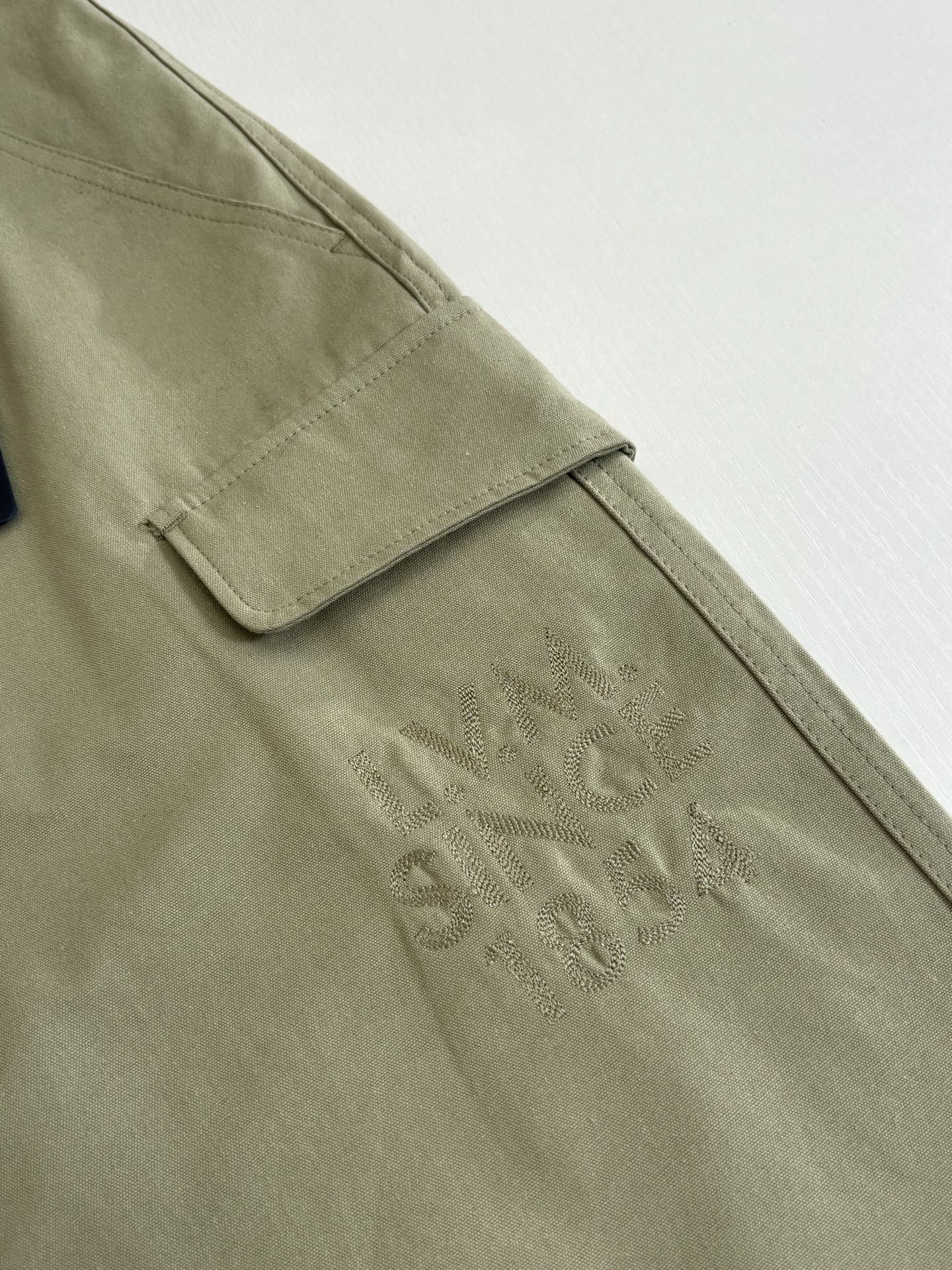 260428 New high-quality letter-stitched embroidery workwear shorts