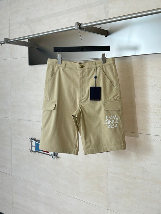 260428 New high-quality letter-stitched embroidery workwear shorts