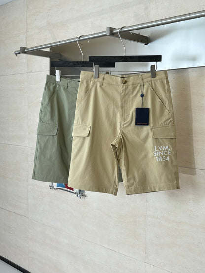 260428 New high-quality letter-stitched embroidery workwear shorts