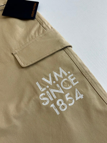 260428 New high-quality letter-stitched embroidery workwear shorts