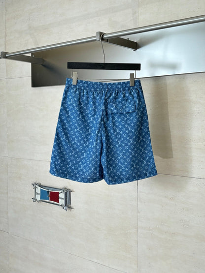 260428 New high-quality full-print heavy-duty workout shorts