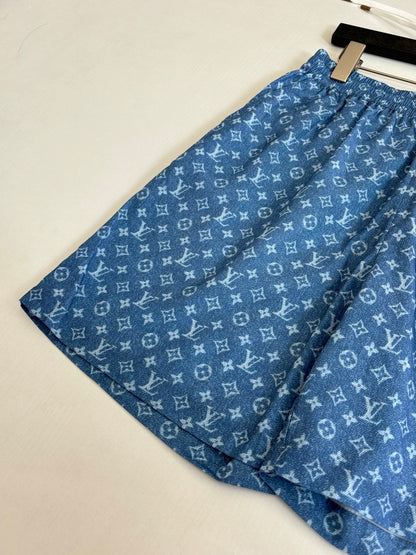 260428 New high-quality full-print heavy-duty workout shorts