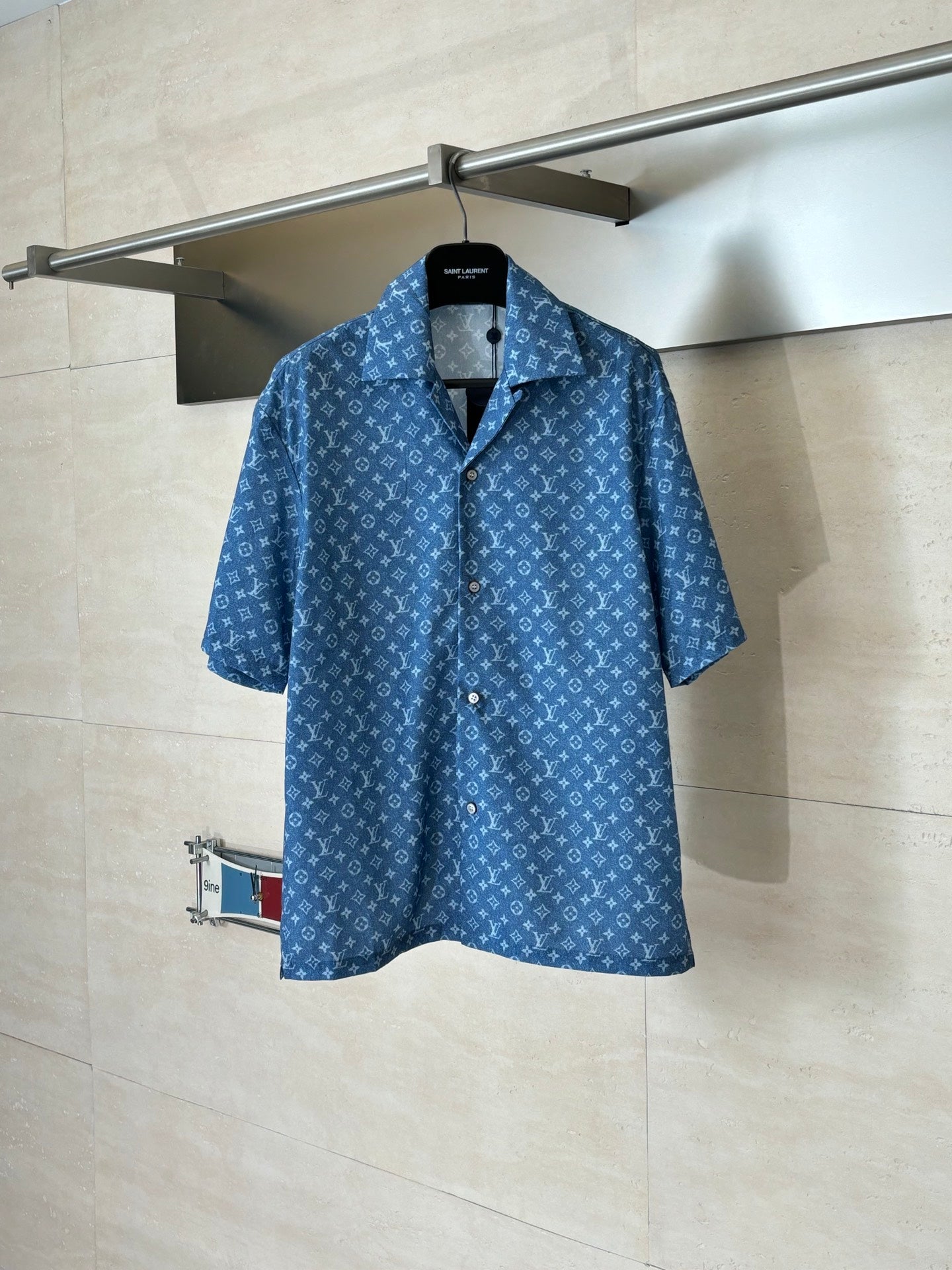 260428 New high-quality fully-printed heavy-duty suit collar short-sleeved shirt