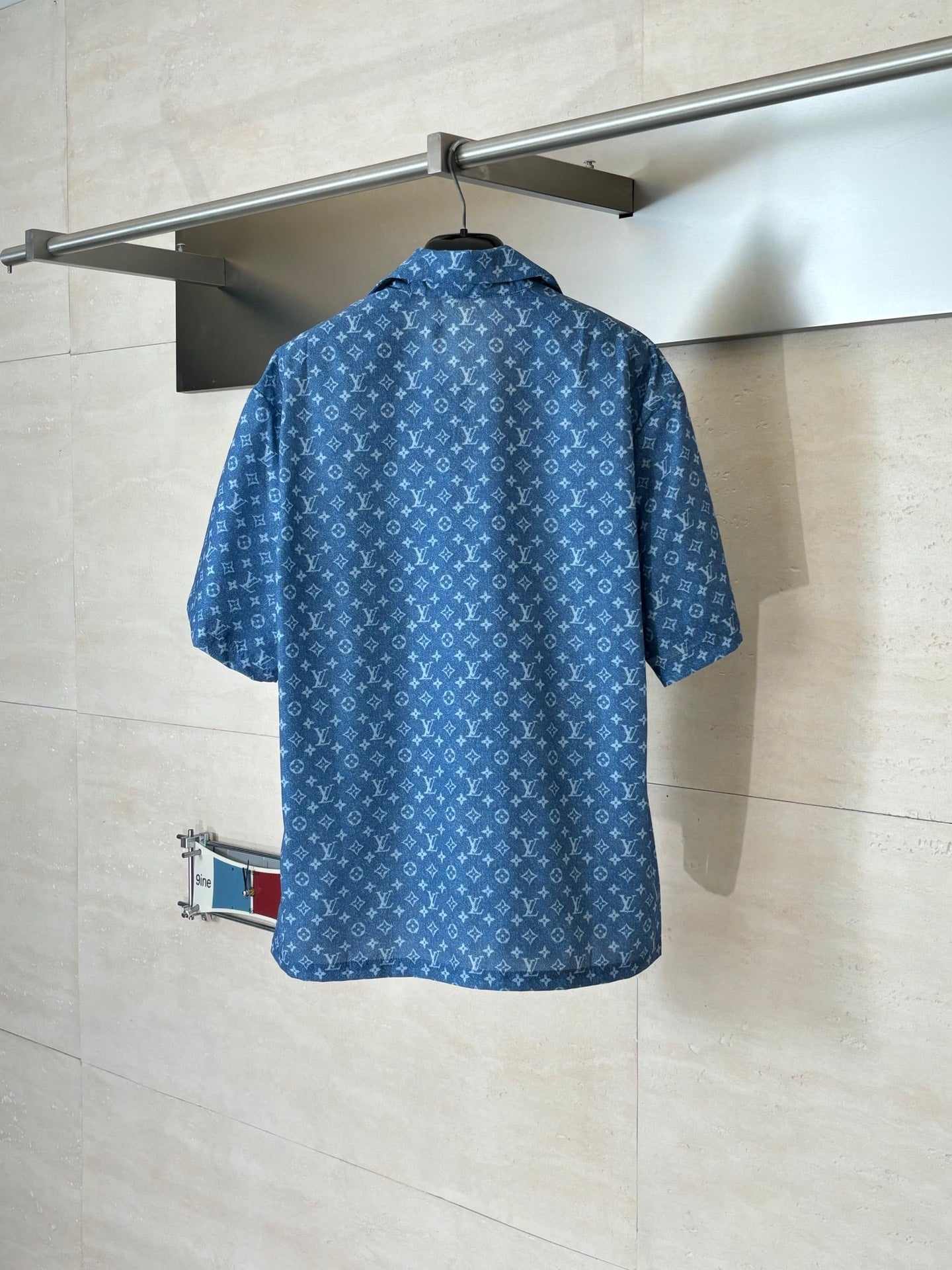 260428 New high-quality fully-printed heavy-duty suit collar short-sleeved shirt