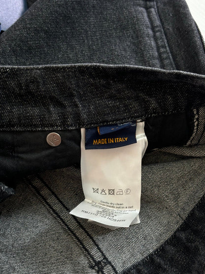 260428 New high-quality distressed and worn-out denim workwear shorts