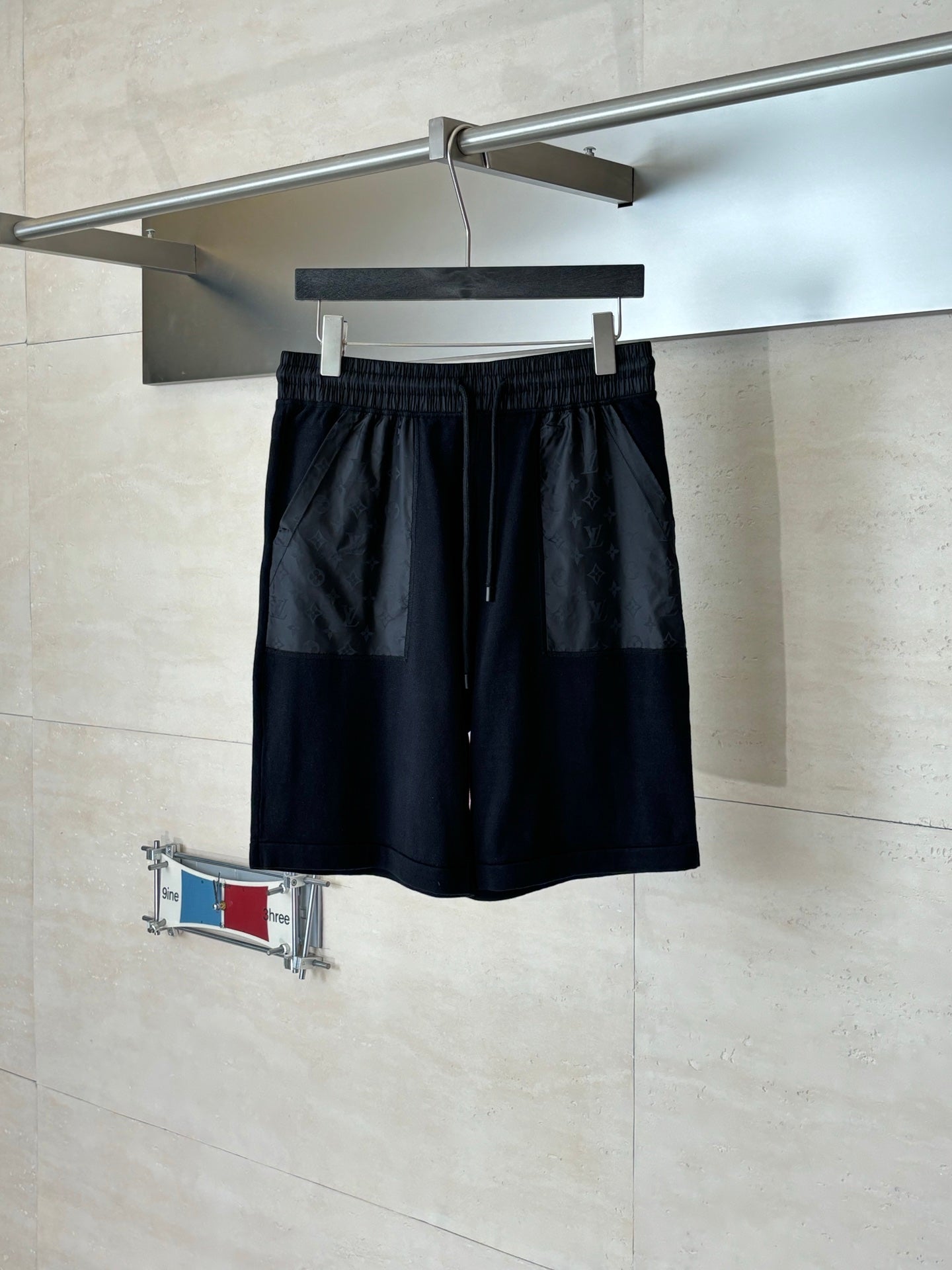 260428 New high-quality nylon pocketed knitted shorts