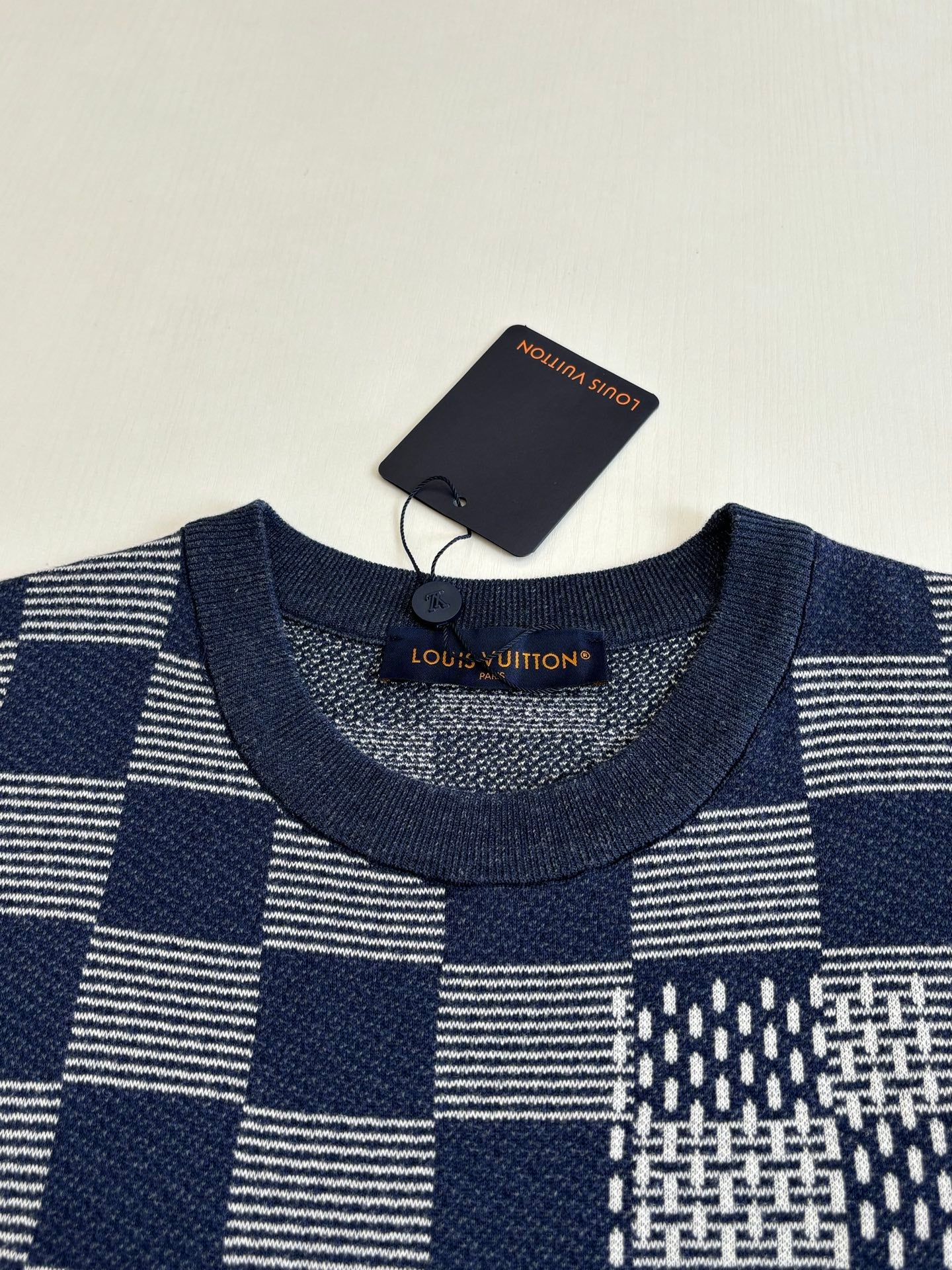 260428 New high-quality irregularly stitched knitted T-shirt