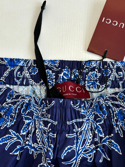 260428 New high-quality floral Cuban-style full-print short pants set