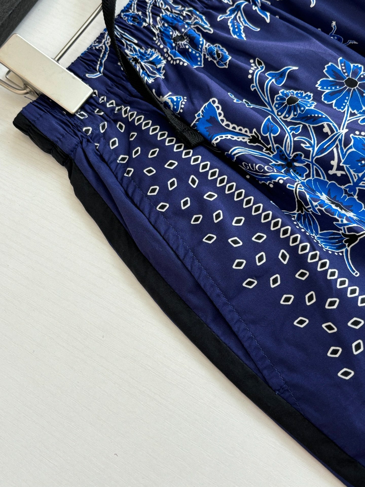 260428 New high-quality floral Cuban-style full-print short pants set