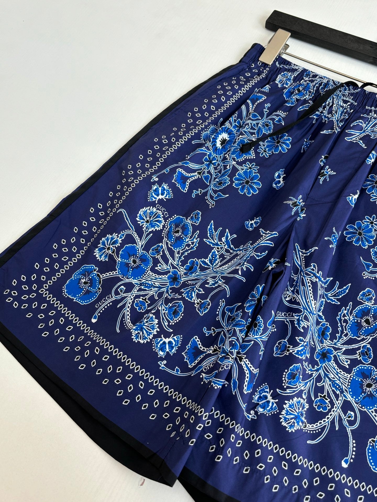 260428 New high-quality floral Cuban-style full-print short pants set