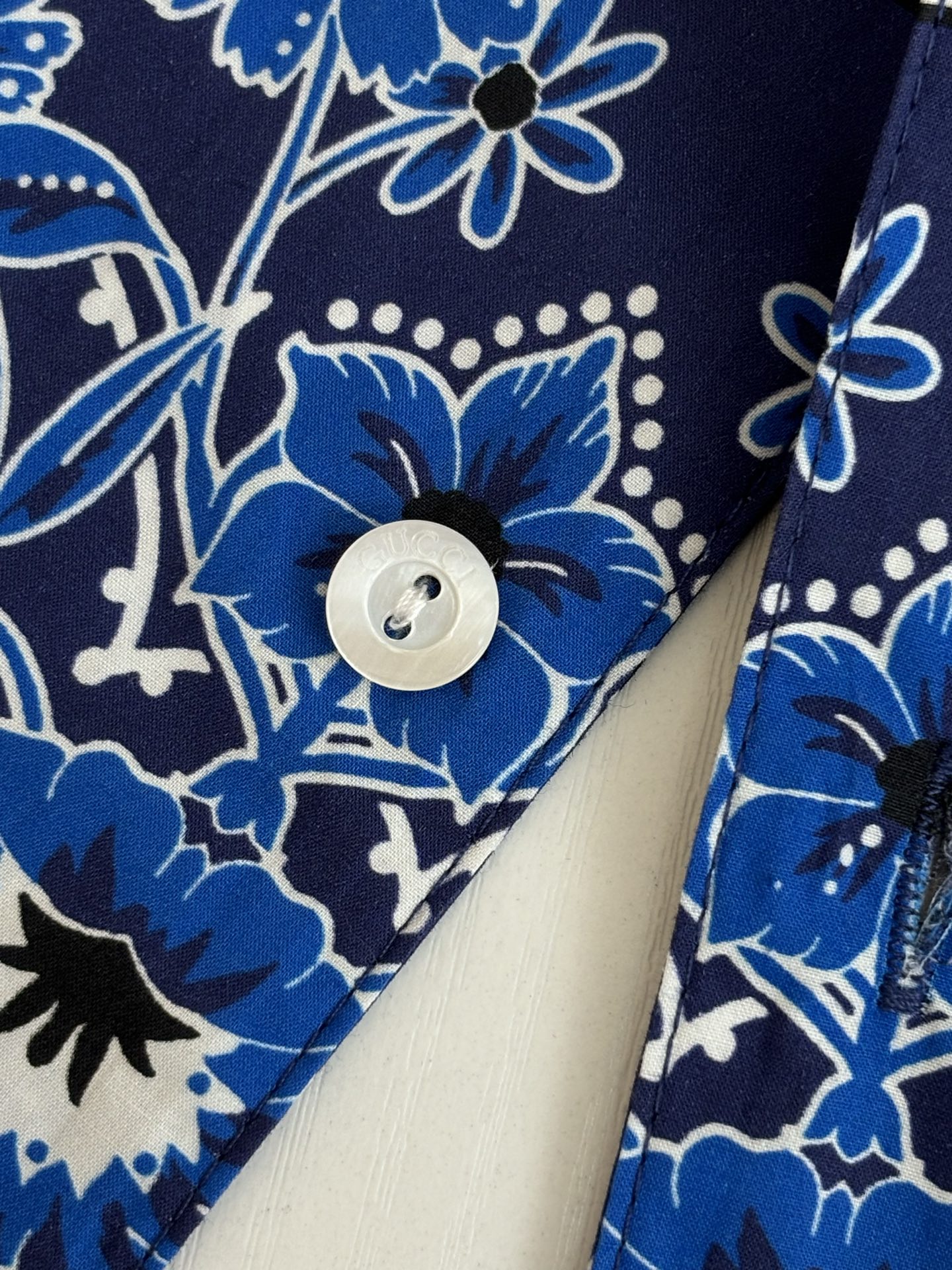 260428 New high-quality floral Cuban collar printed set of short-sleeved shirts
