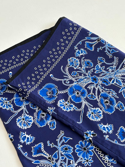 260428 New high-quality floral Cuban collar printed set of short-sleeved shirts