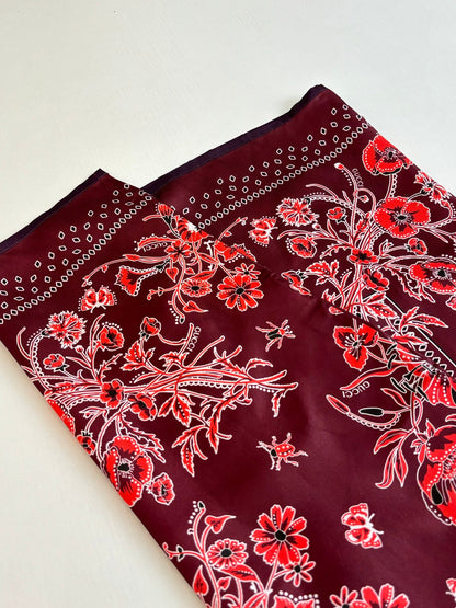 260428 New high-quality floral Cuban collar printed set of short-sleeved shirts