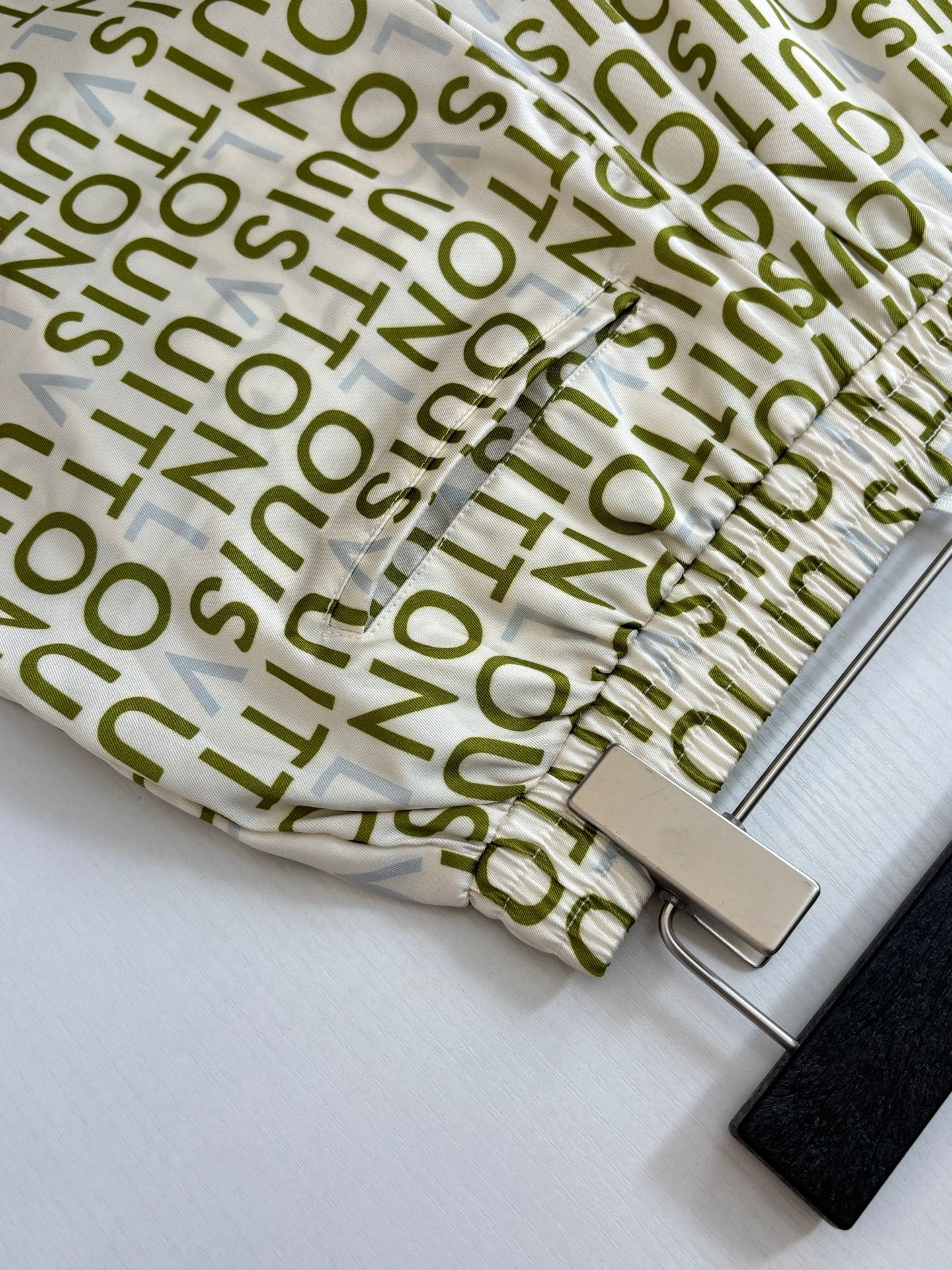 260428 New high-quality full-print lettered cotton suit shorts
