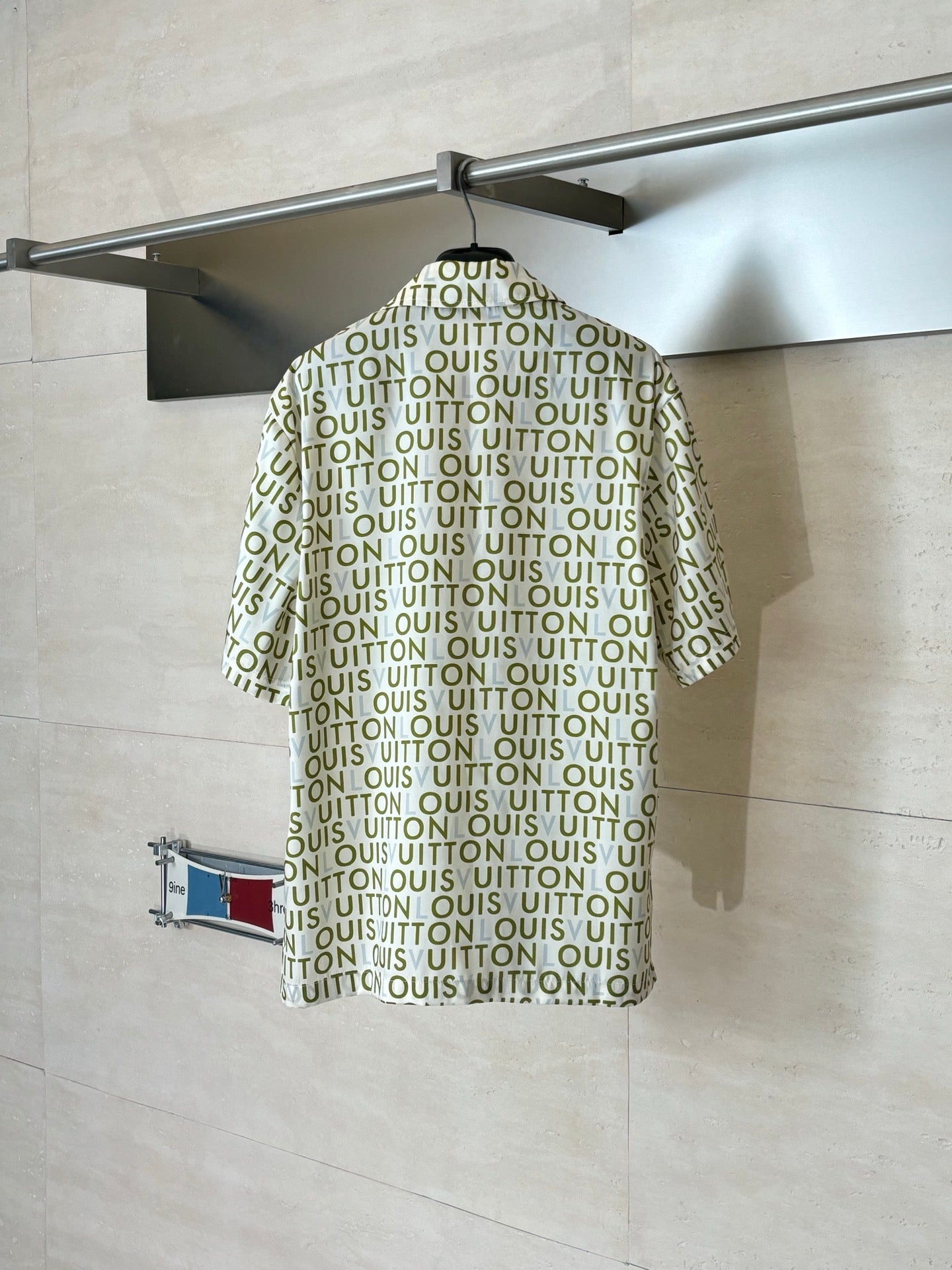 260428 New high-quality printed-letter cotton suit shirt set