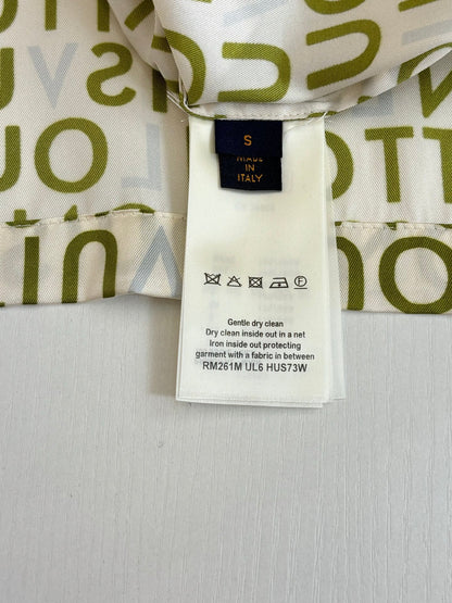 260428 New high-quality printed-letter cotton suit shirt set