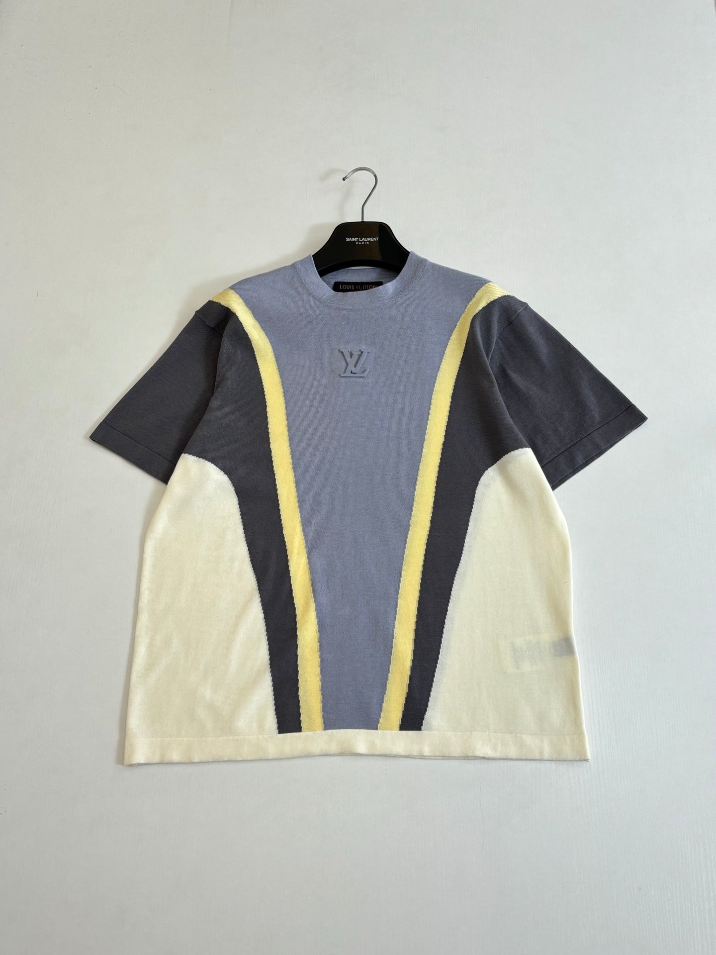 260428 New high-quality printed multi-color cotton knitted T-shirt