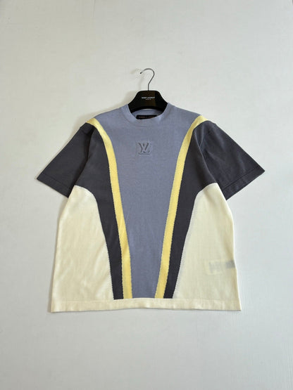 260428 New high-quality printed multi-color cotton knitted T-shirt
