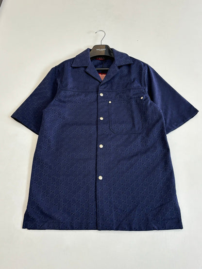 260428 New high-quality fully-printed jacquard shirt set