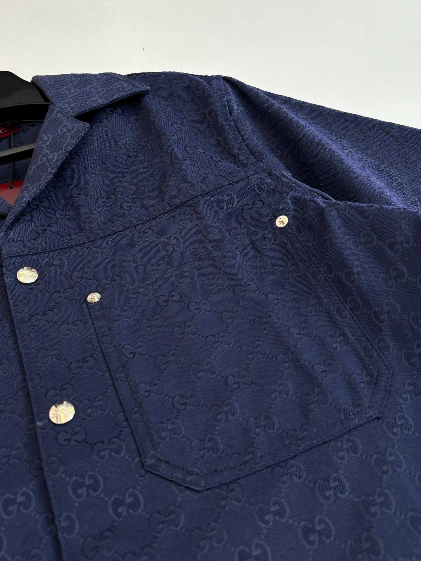 260428 New high-quality fully-printed jacquard shirt set