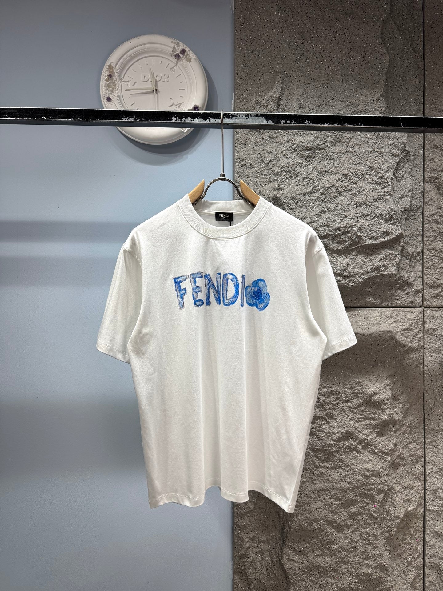 260428 New high-quality graffiti floral T-shirt