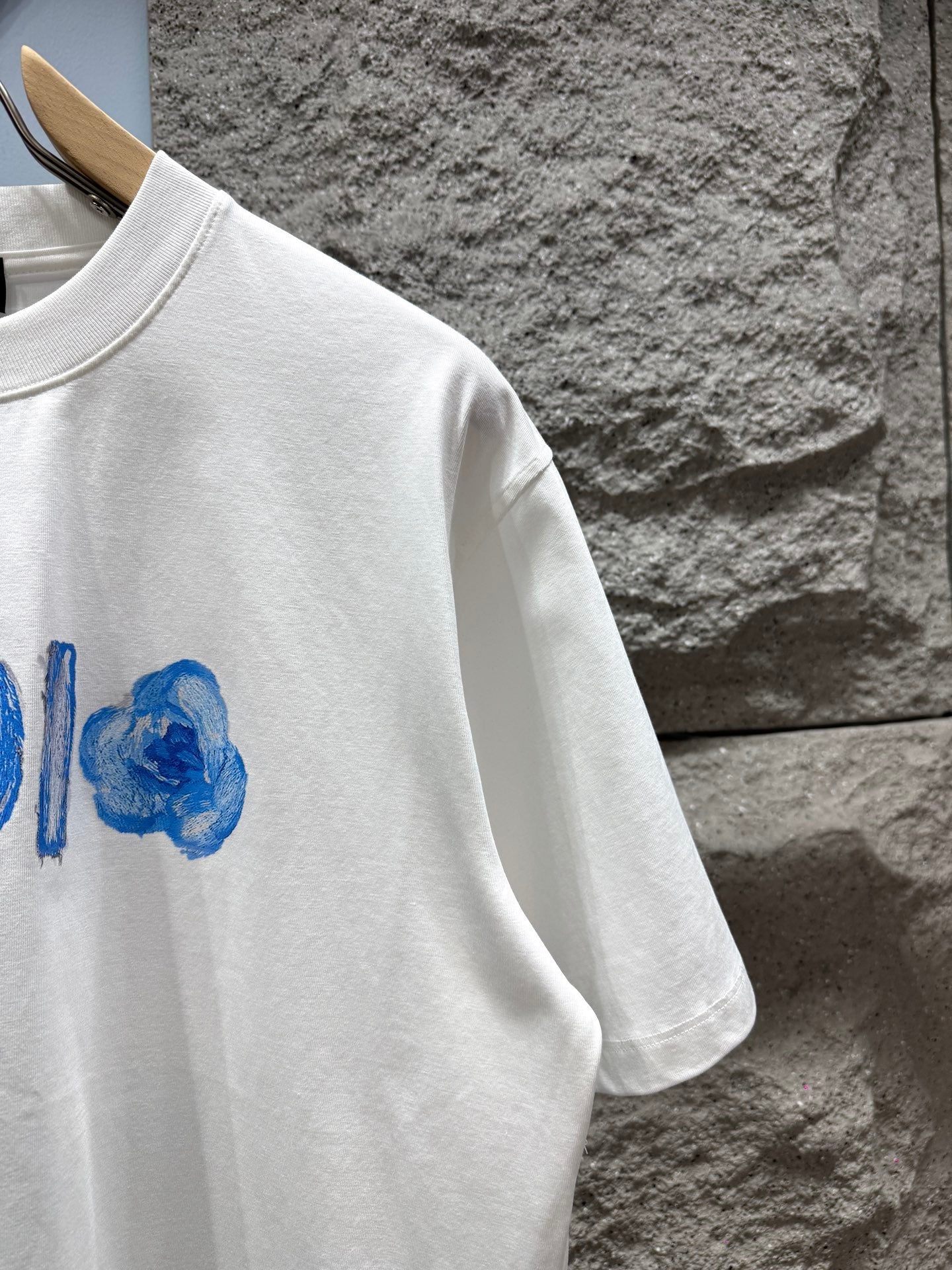 260428 New high-quality graffiti floral T-shirt