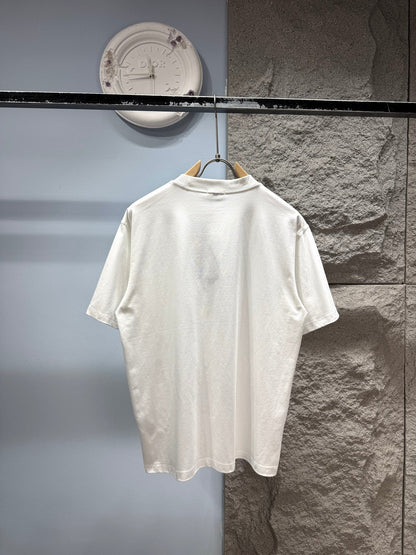 260428 New high-quality graffiti floral T-shirt