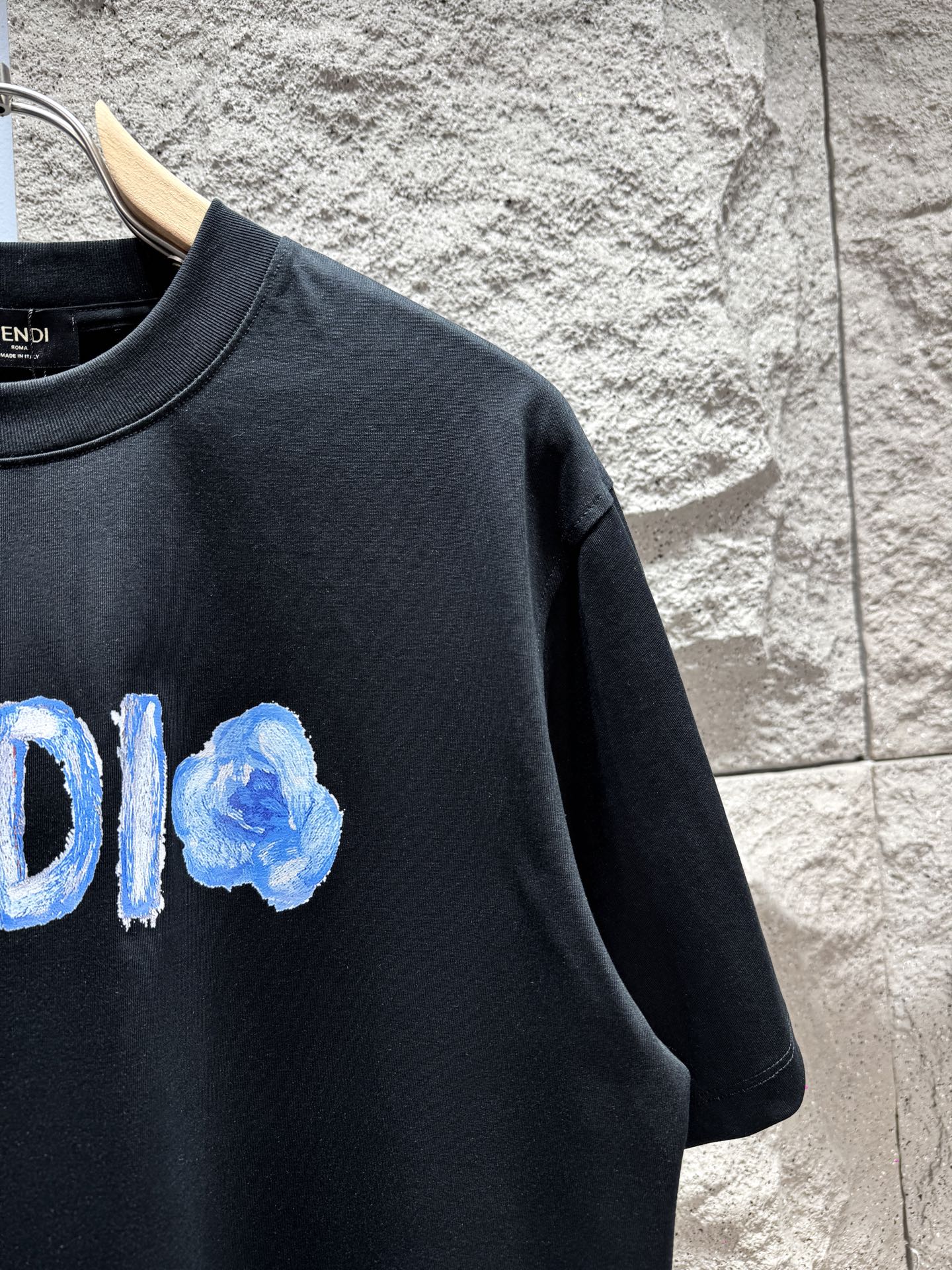 260428 New high-quality graffiti floral T-shirt