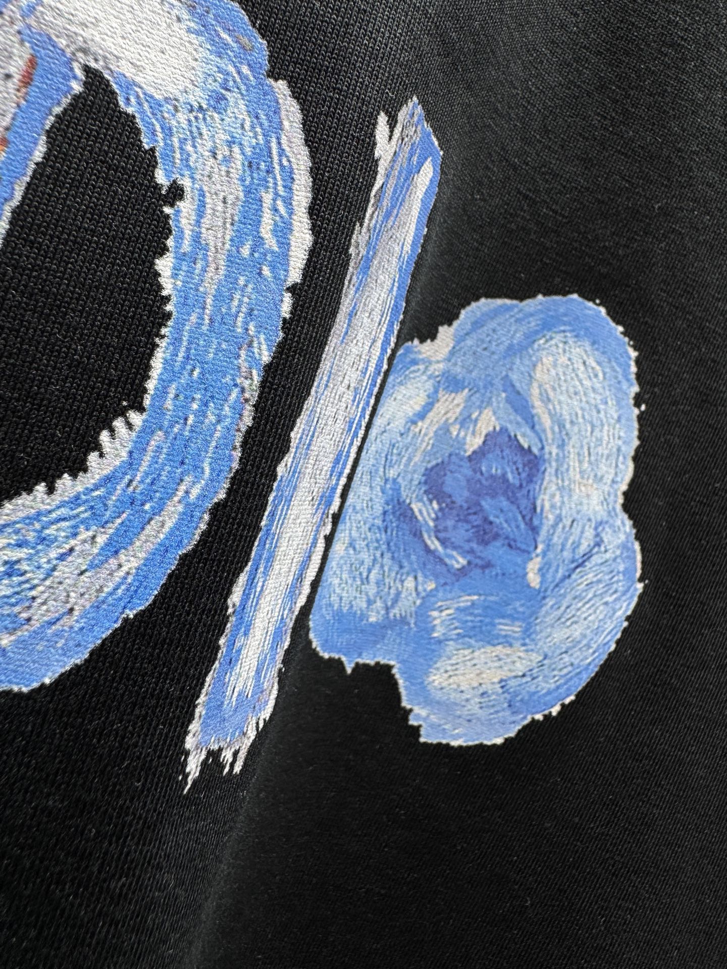 260428 New high-quality graffiti floral T-shirt