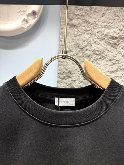 260428 New high-quality chrysanthemum embroidery T-shirt