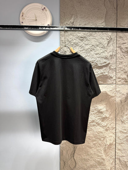 260428 New high-quality chrysanthemum embroidery T-shirt