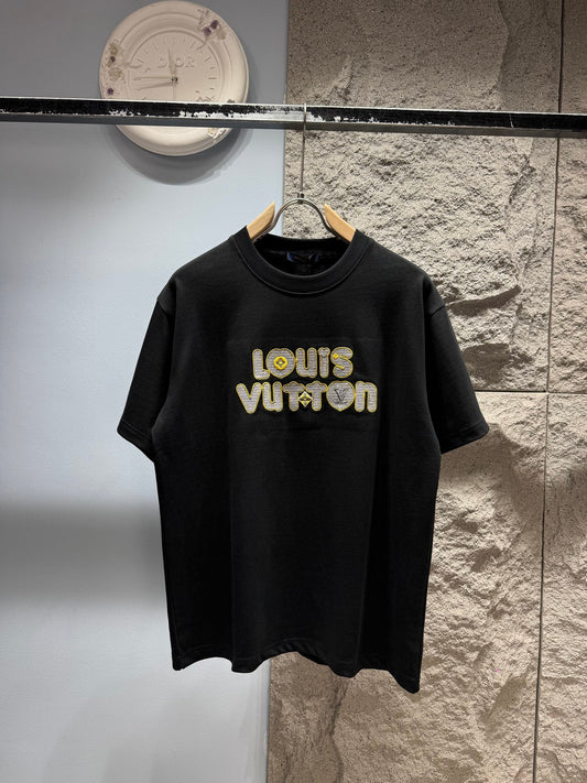 260428 New high-quality letter-style classic embroidery T-shirt