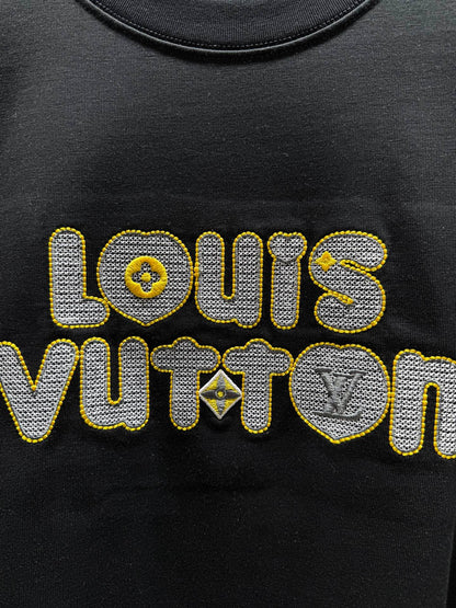 260428 New high-quality letter-style classic embroidery T-shirt