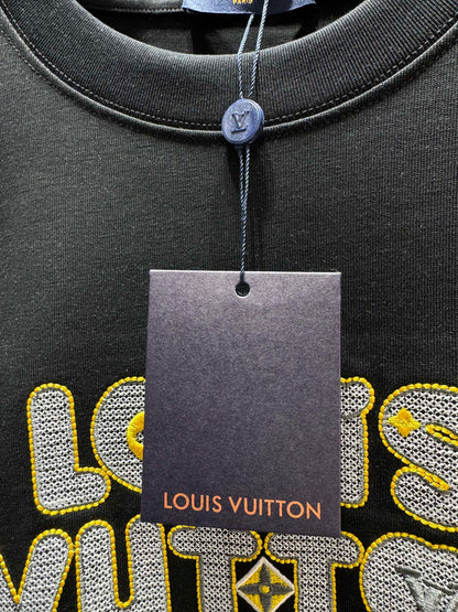 260428 New high-quality letter-style classic embroidery T-shirt
