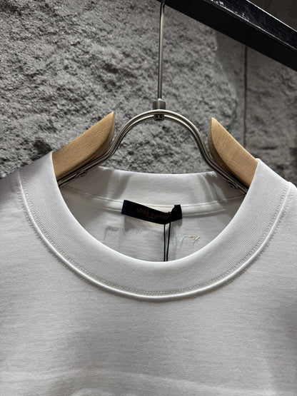 260428 New high-quality letter-style classic embroidery T-shirt