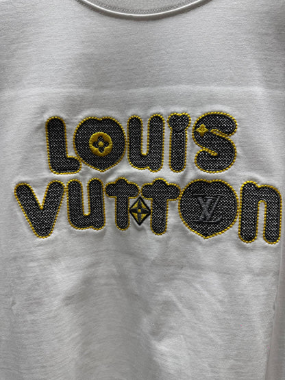 260428 New high-quality letter-style classic embroidery T-shirt
