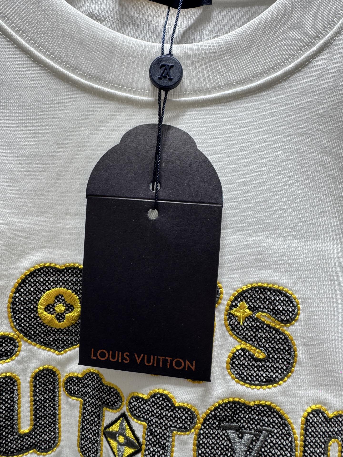 260428 New high-quality letter-style classic embroidery T-shirt